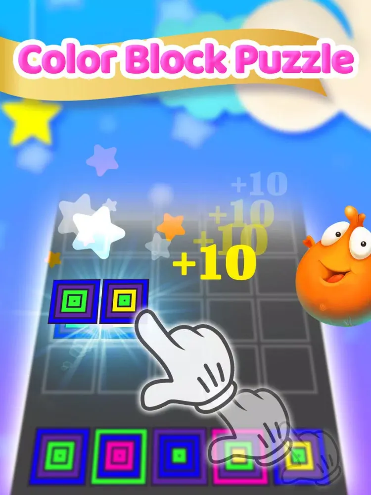 Color Block Puzzle - Match 3 iPad 应用截图