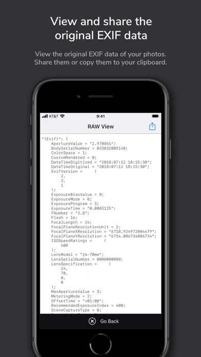 ImagExif 2 - edit exif data سکرین شاٹس
