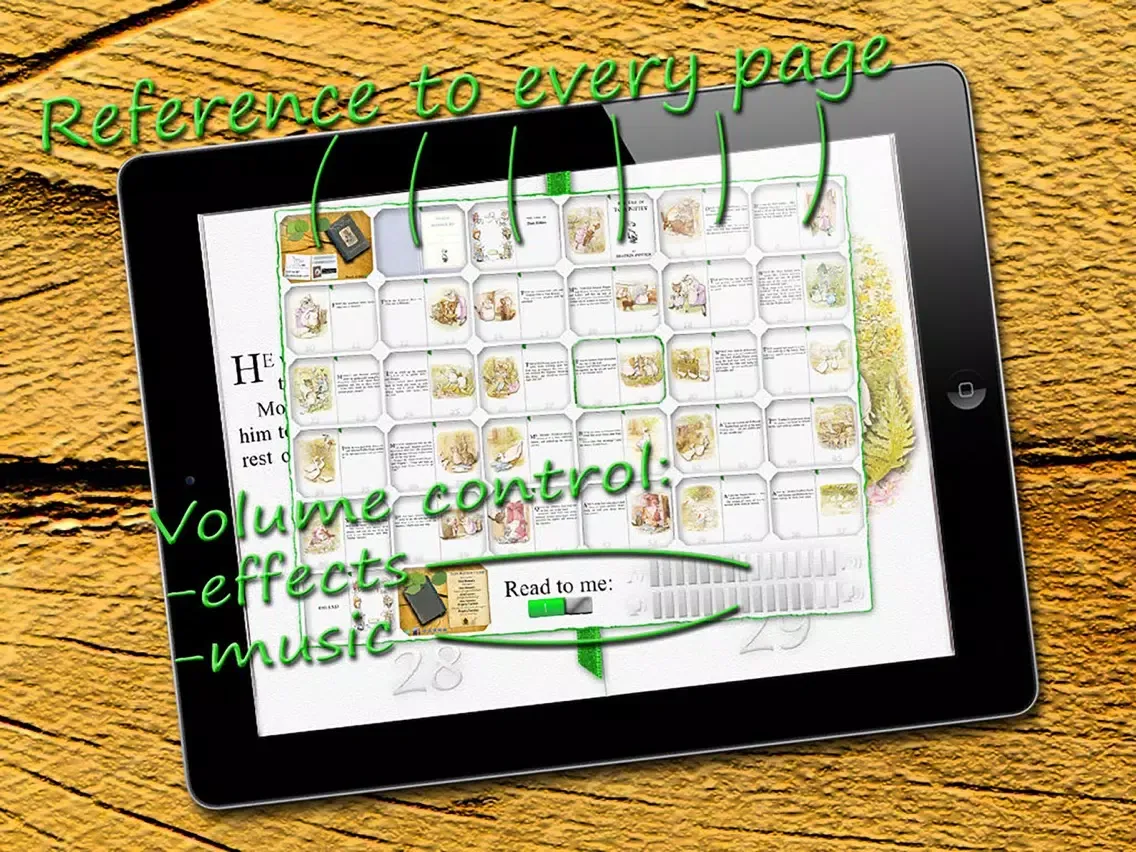 The Tale of Tom Kitten LITE iPad 应用截图