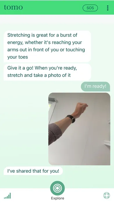 Lyra Wellbeing Tomo Screenshots