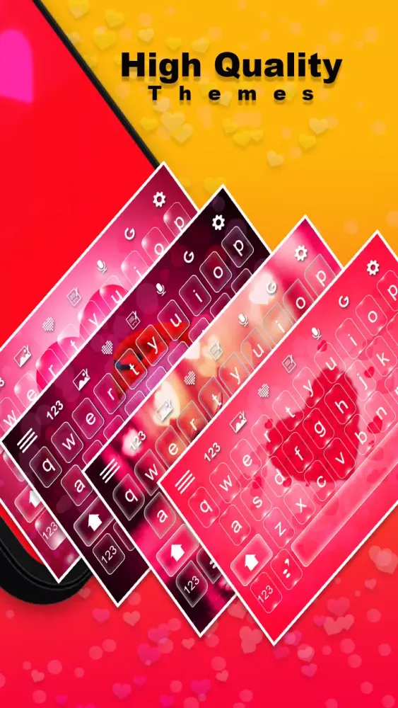 Love Photo Keyboard Theme 2023 スクリーンショット