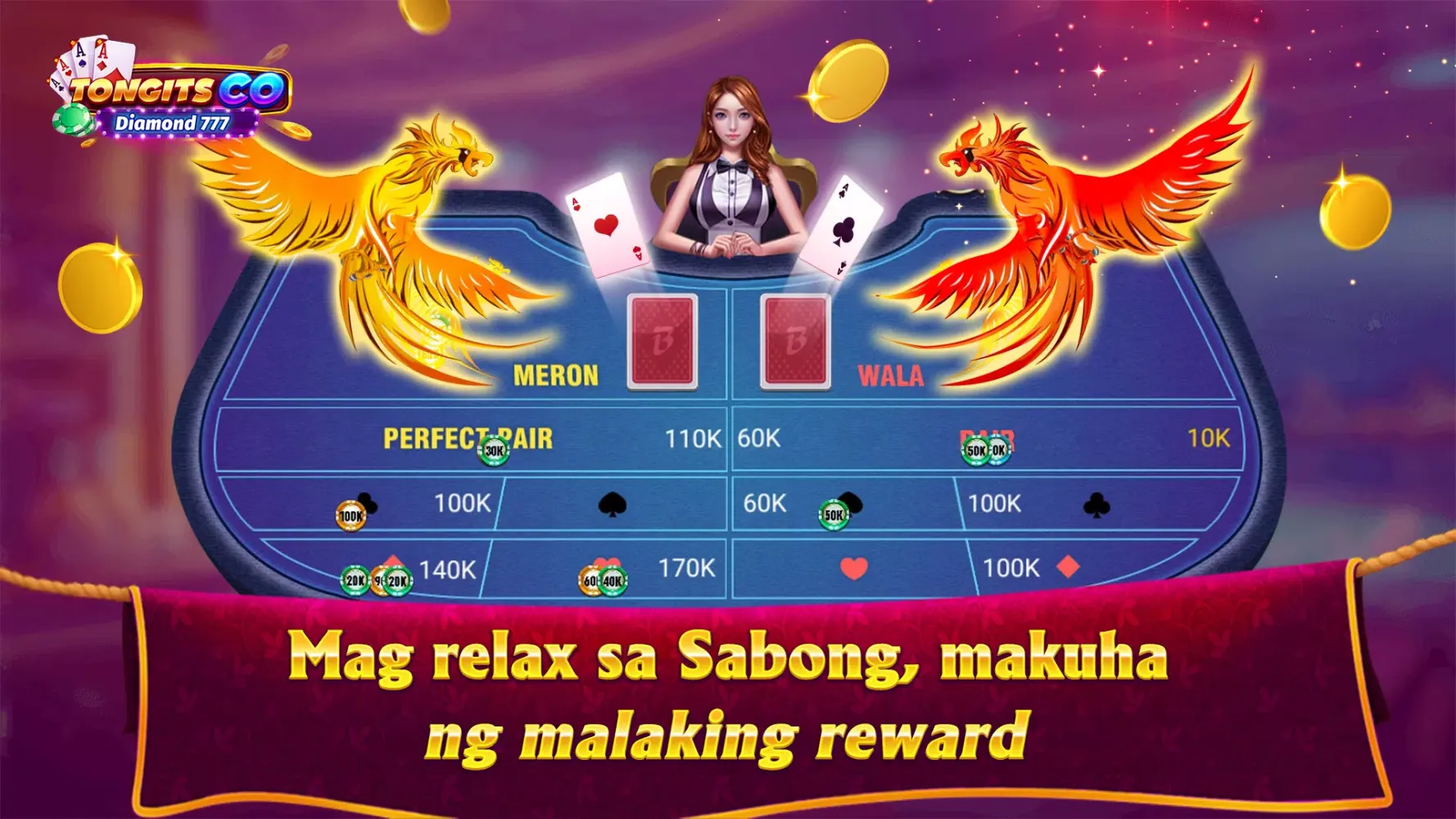 Ảnh chụp màn hình của Tongits CO - Pusoy, Sabong 777