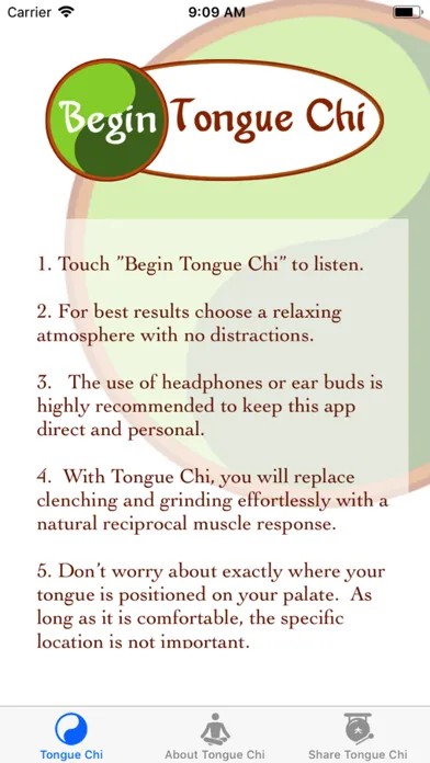 Tongue Chi TMJ Relief 스크린샷