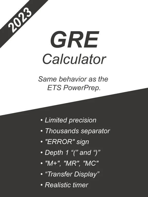 Скриншоты GRE Math Calculator 2025 iPad 