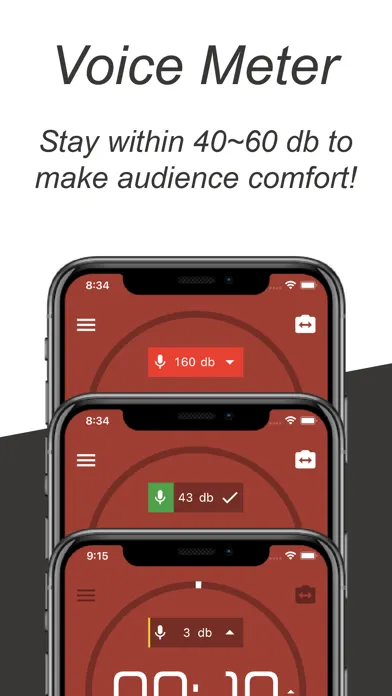 ภาพหน้าจอของ Nice Speech - Recording Timer