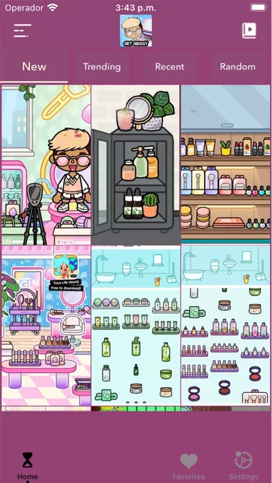 Captures d'écran de Get Glossy : Toca Lifestyle