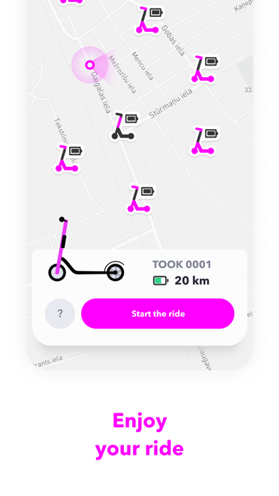 Ảnh chụp màn hình của TOOK - sharing app