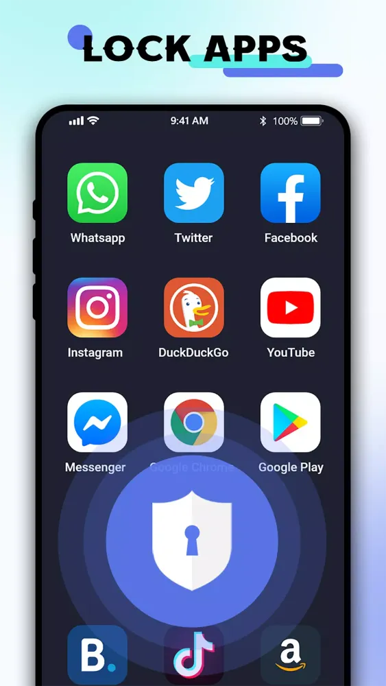 ภาพหน้าจอของ App Lock: Lock App,Fingerprint