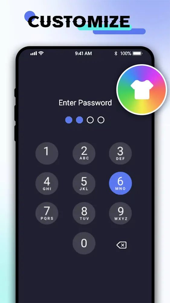 ภาพหน้าจอของ App Lock: Lock App,Fingerprint