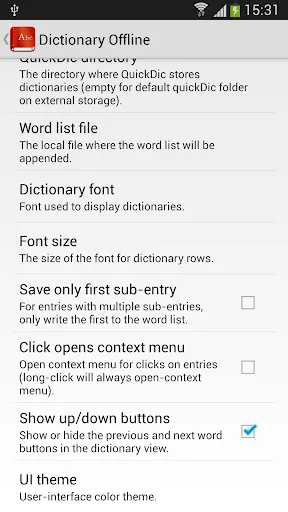 Dictionary Offline Screenshots
