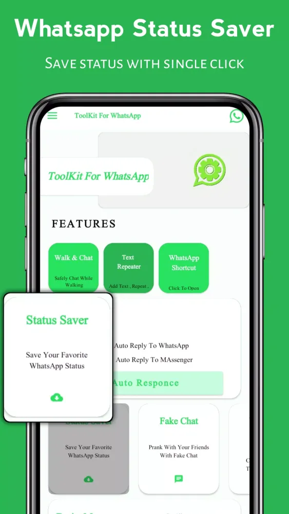 Capturas de tela do ToolKit For Whatsapp - Toolbox