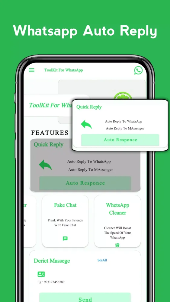Capturas de tela do ToolKit For Whatsapp - Toolbox