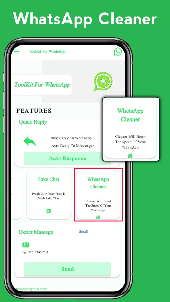 Capturas de tela do ToolKit For Whatsapp - Toolbox
