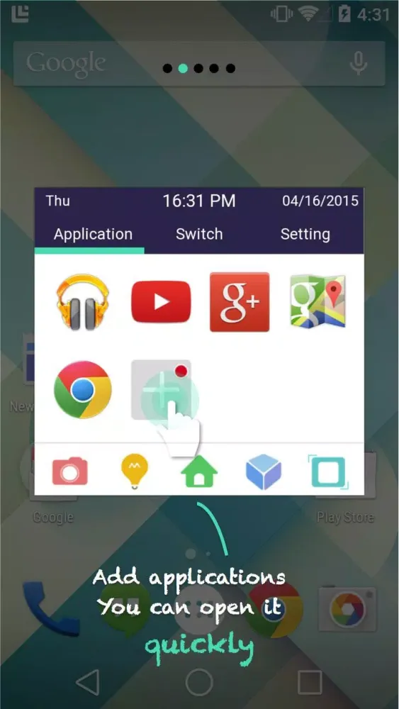App Launcher سکرین شاٹس