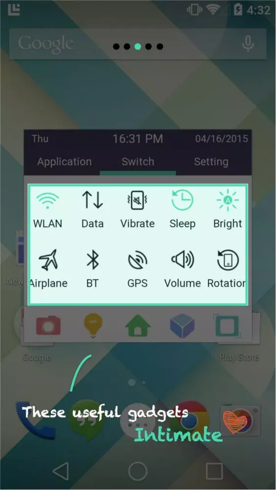 App Launcher سکرین شاٹس