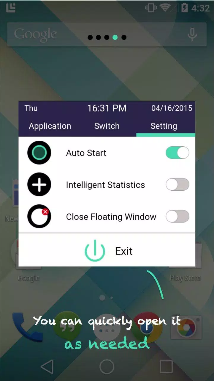App Launcher Screenshots