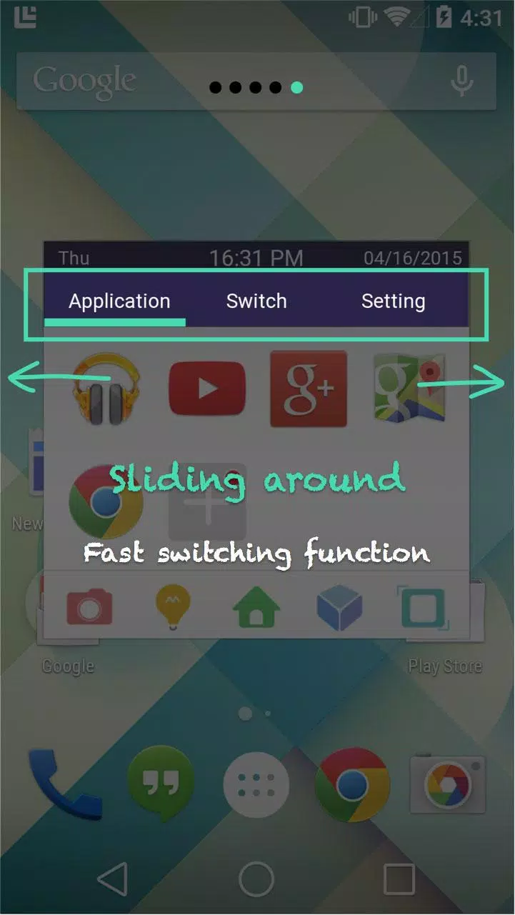 App Launcher Screenshots