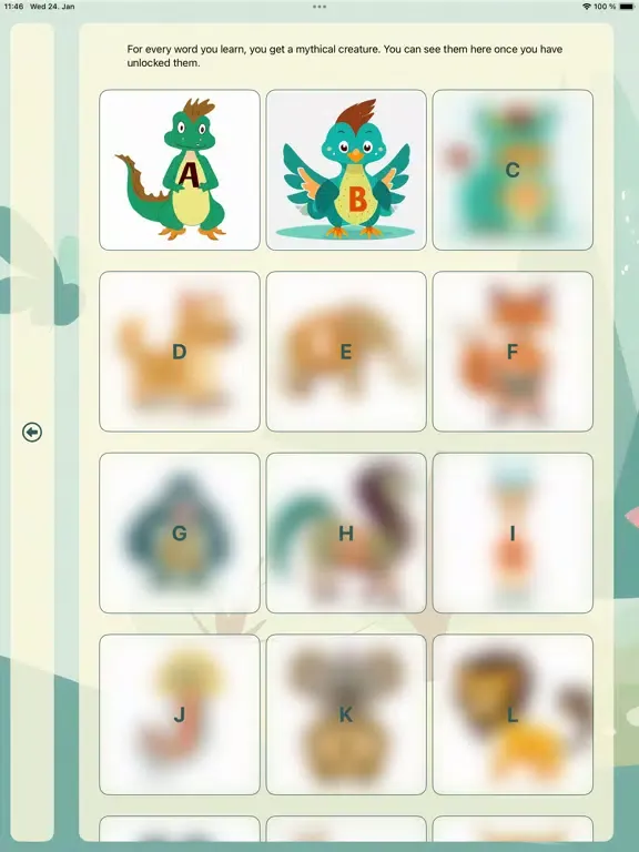 ภาพหน้าจอของ ABC Wonderland: Learn the ABCs iPad 