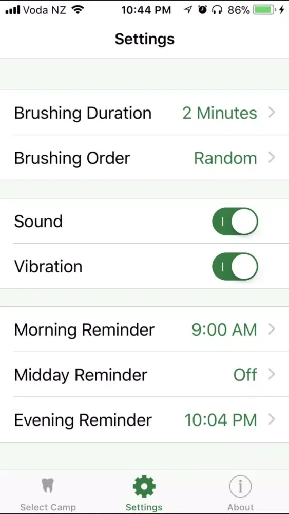Screenshot di Tooth Camp: Brushing Assistant