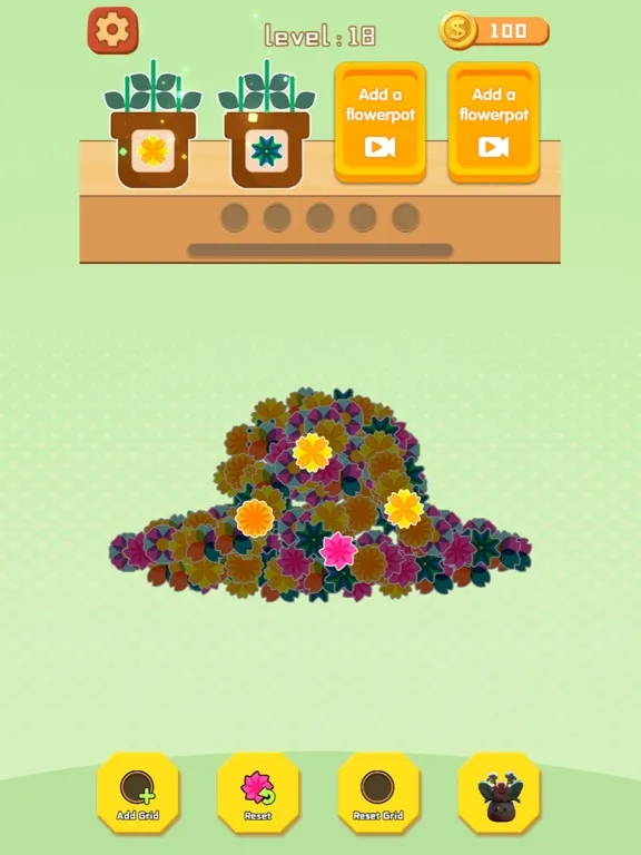 Capturas de tela do Blossom Jam Matching Puzzle iPad 