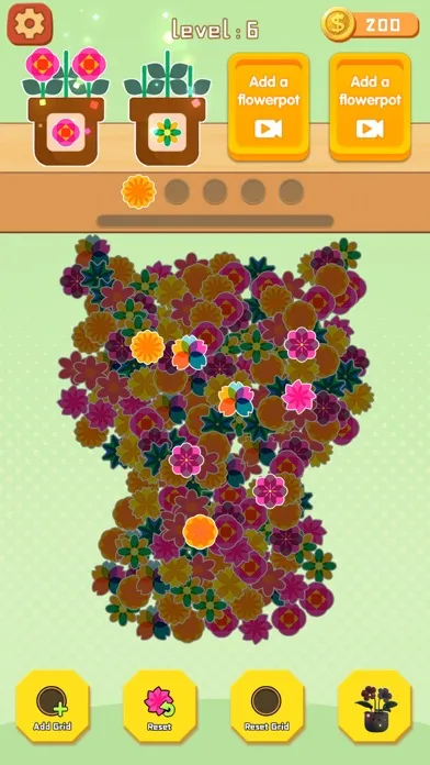 Capturas de tela do Blossom Jam Matching Puzzle