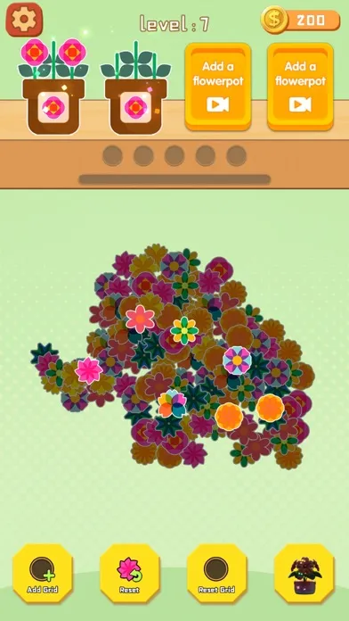 Capturas de tela do Blossom Jam Matching Puzzle
