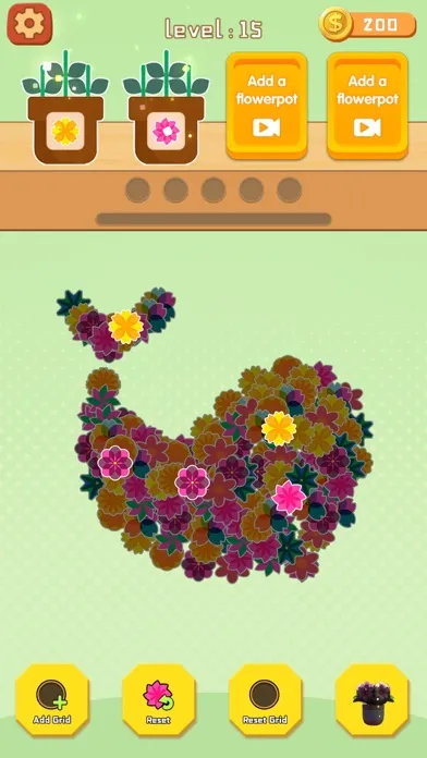 Capturas de tela do Blossom Jam Matching Puzzle