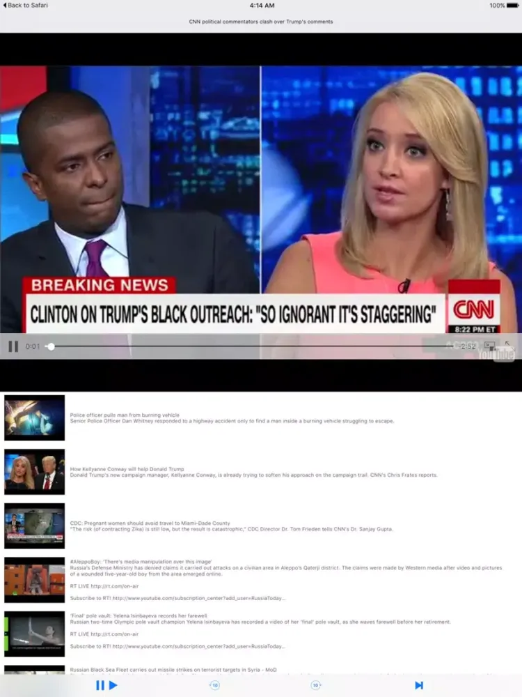 Newsline iPad  Screenshots