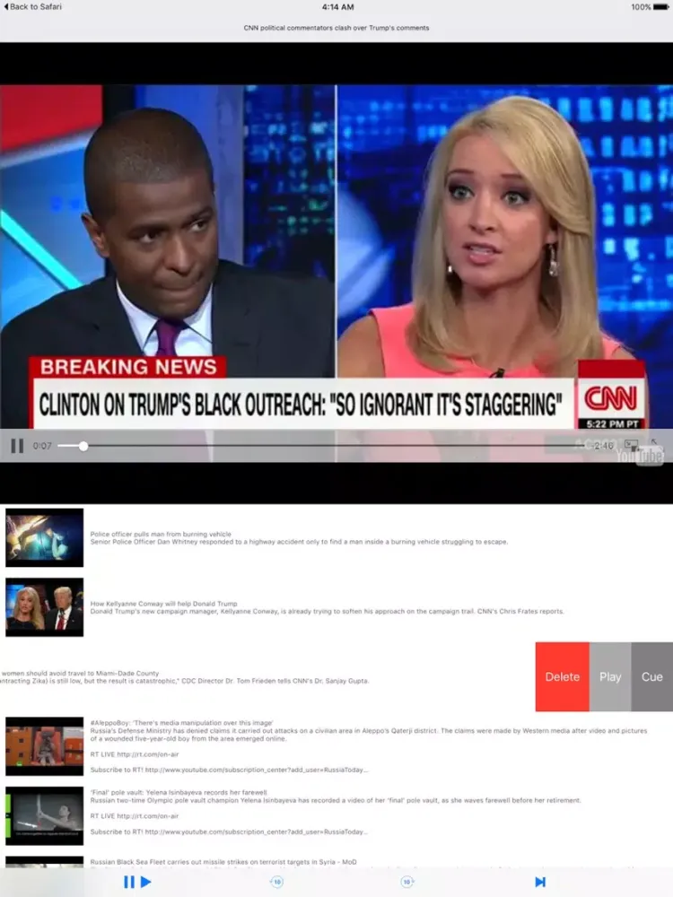 Newsline iPad  Screenshots