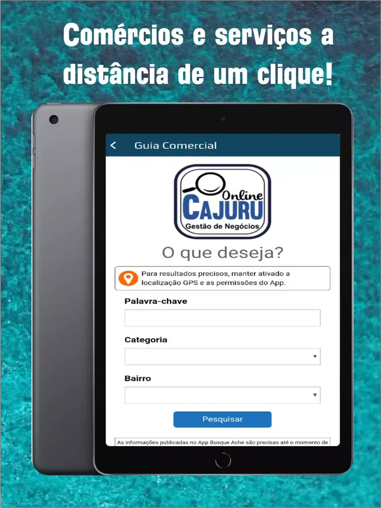 Cajuru Online iPad  Screenshots