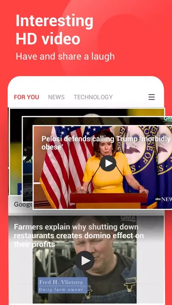 Zrzuty ekranu Top Feed - More than news!