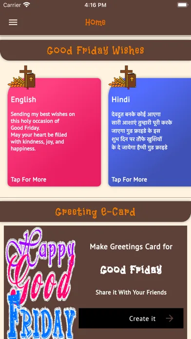 Good Friday Images Wishes Gifs应用截图