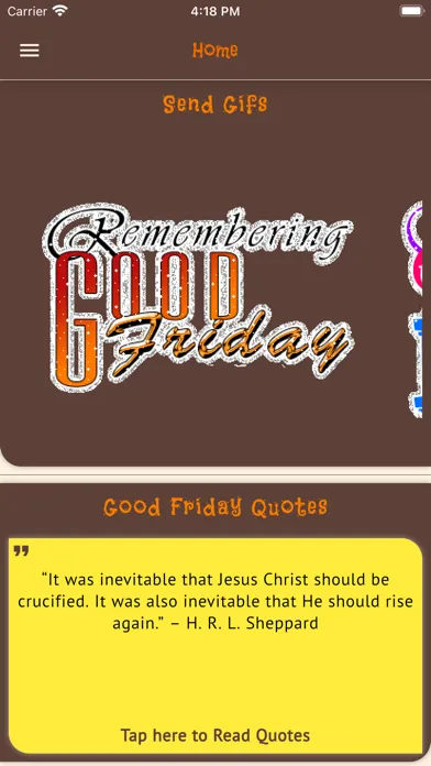 Good Friday Images Wishes Gifs应用截图