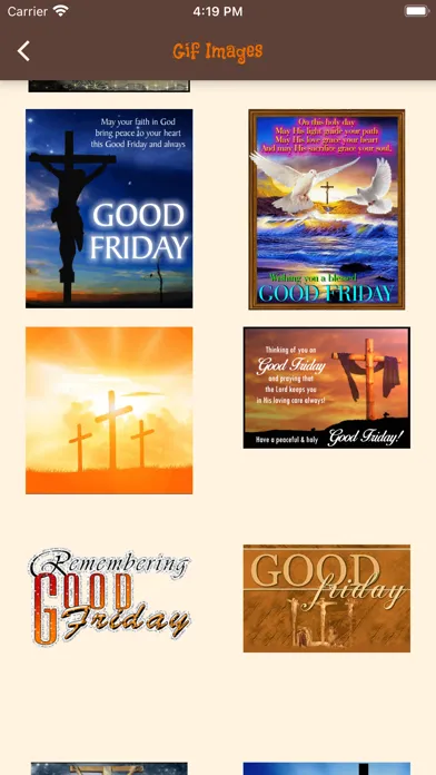 Good Friday Images Wishes Gifs应用截图