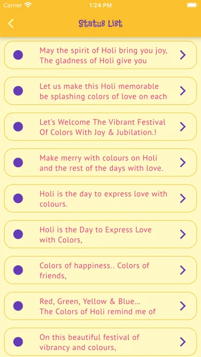 Tangkapan layar Happy Holi Wishes Images GIFs