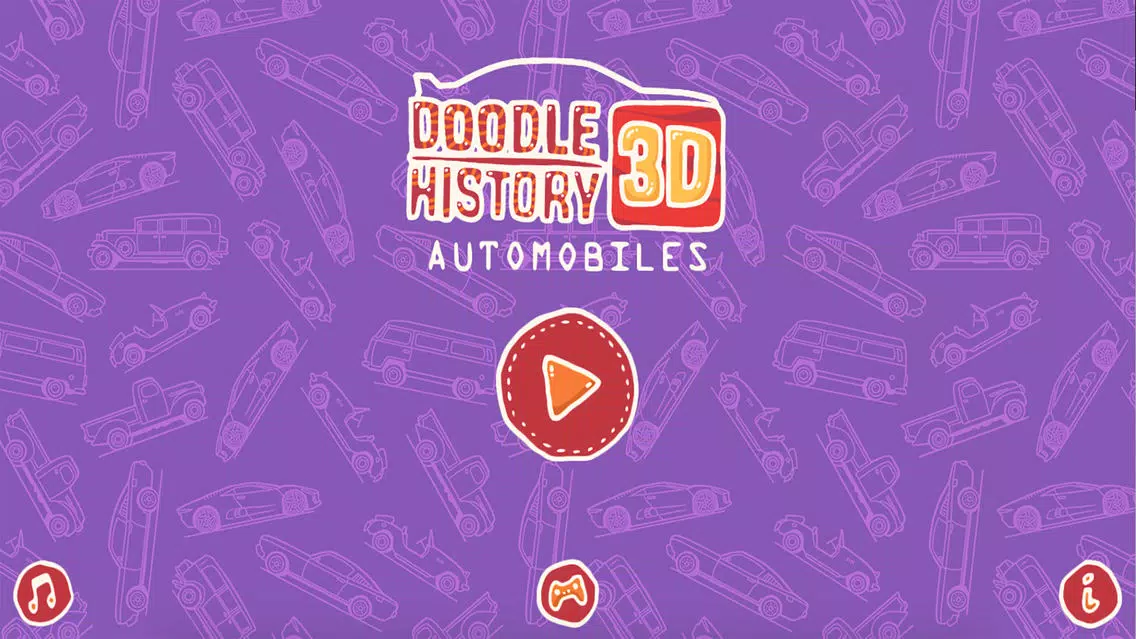 Doodle History 3D: Automobiles スクリーンショット