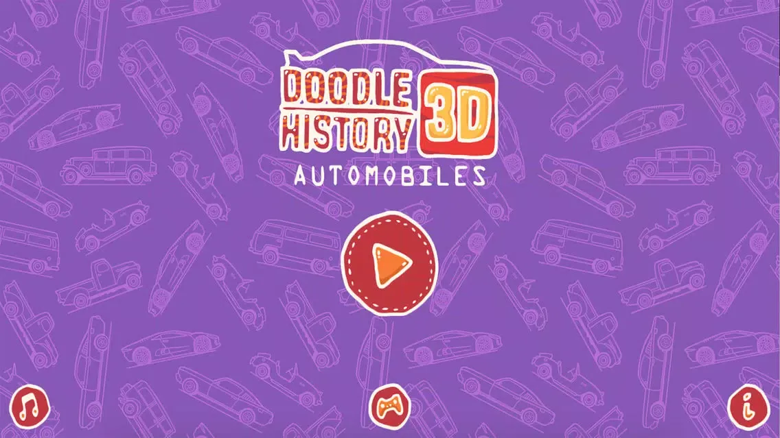 Screenshot di Doodle History 3D: Automobiles