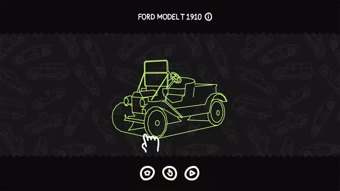 Screenshot di Doodle History 3D: Automobiles