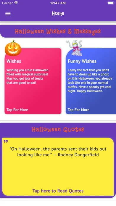 Halloween Wishes Gif Image Sms Ekran Görüntüleri