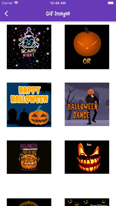 Halloween Wishes Gif Image Sms Ekran Görüntüleri