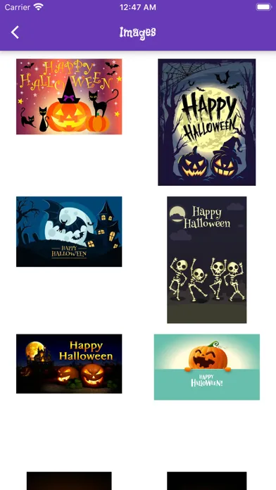 Halloween Wishes Gif Image Sms Ekran Görüntüleri