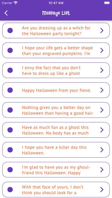 Halloween Wishes Gif Image Sms Ekran Görüntüleri