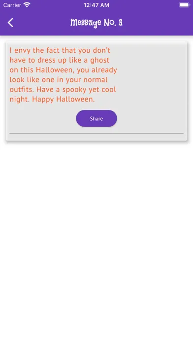 Halloween Wishes Gif Image Sms Ekran Görüntüleri