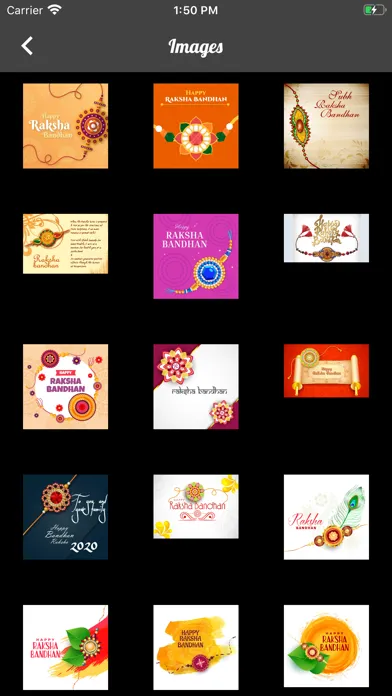 Captures d'écran de Rakshabandhan Images Greetings