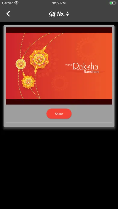 Captures d'écran de Rakshabandhan Images Greetings