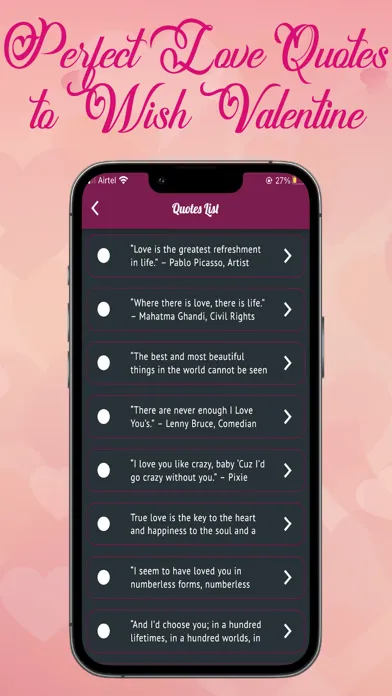 Screenshot di Valentine Day Wishes Image Gif