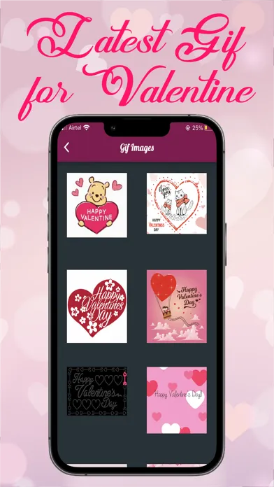 Screenshot di Valentine Day Wishes Image Gif