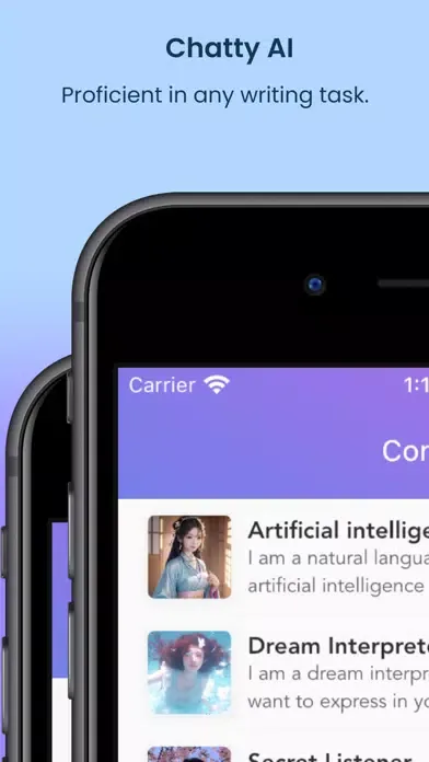 Chatty AI - Chat Bot Screenshots