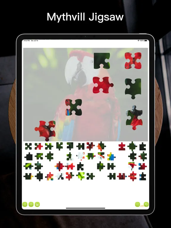 Скриншоты 美图拼图小游戏 iPad 