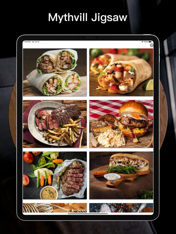 Скриншоты 美图拼图小游戏 iPad 